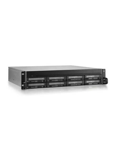 Terramaster U8-500 Plus Serwer Danych Nas Rack (2U) Intel® Core™ I7 16 Gb Ddr5 0 Tb Czarny