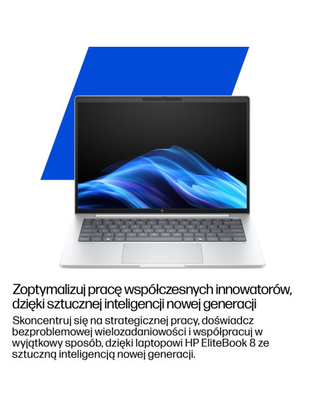Hp Elitebook 8 G1I Next Gen Ai Pc Copilot+ Pc Intel Core Ultra 5 228V Laptop 35,6 Cm (14") Wuxga 32 Gb Lpddr5X-Sdram 512 Gb Ssd 