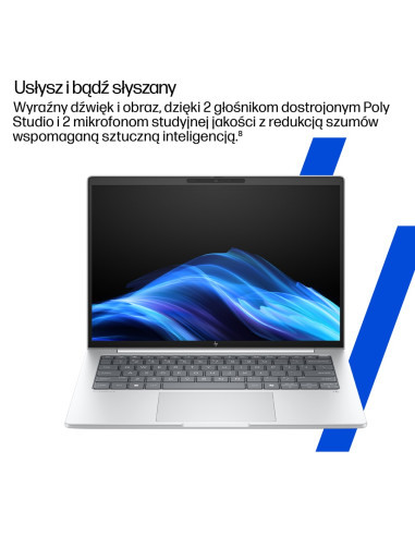 Hp Elitebook 8 G1I Next Gen Ai Pc Copilot+ Pc Intel Core Ultra 5 228V Laptop 35,6 Cm (14") Wuxga 32 Gb Lpddr5X-Sdram 512 Gb Ssd 