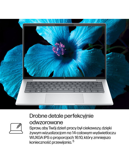 Hp Elitebook 8 G1I Next Gen Ai Pc Copilot+ Pc Intel Core Ultra 5 228V Laptop 35,6 Cm (14") Wuxga 32 Gb Lpddr5X-Sdram 512 Gb Ssd 