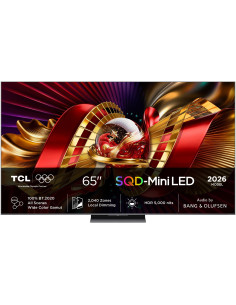 Tcl C8L 65C8L Telewizor 165,1 Cm (65") 4K Ultra Hd Smart Tv Wi-Fi Czarny 6000 Cd/M2