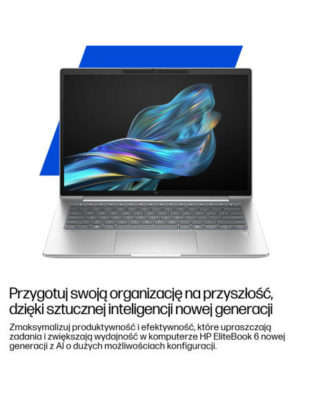 Hp Elitebook 6 G1A Next Gen Ai Pc Copilot+ Pc Amd Ryzen Ai 5 340 Laptop 35,6 Cm (14") Wuxga 16 Gb Ddr5-Sdram 512 Gb Ssd Wi-Fi 6E