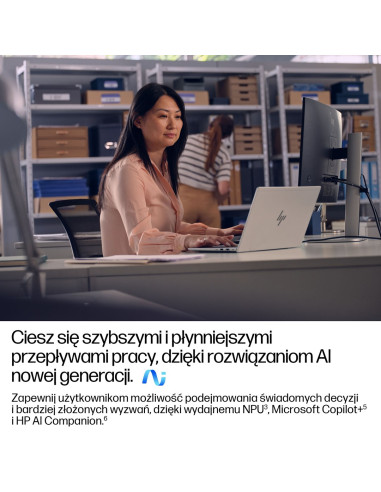 Hp Elitebook 6 G1A Next Gen Ai Pc Copilot+ Pc Amd Ryzen Ai 5 340 Laptop 35,6 Cm (14") Wuxga 16 Gb Ddr5-Sdram 512 Gb Ssd Wi-Fi 6E