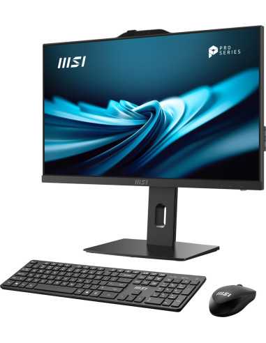Msi Aio Pro Ap242P 14M-813Eu I7-14700 23.8" Ips Led Fhd Non-Touch Anti-Glare 16Gb Ssd1Tb M.2 Ax211 Wifi 6E Windows 11 Pro Black