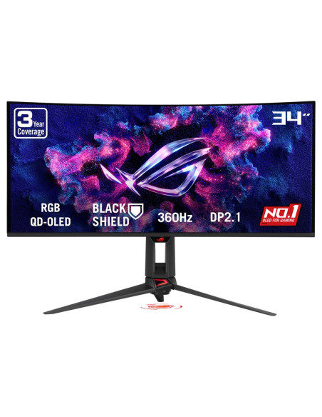 Monitor Asus 34" Pg34Wcdn Qd-Oled 360Hz
