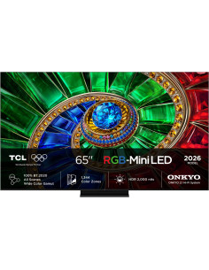 Tcl Rm7L 65Rm7L Telewizor 165,1 Cm (65") 4K Ultra Hd Smart Tv Wi-Fi Czarny 2000 Cd/M2