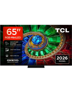 Tcl Rm7L 65Rm7L Telewizor 165,1 Cm (65") 4K Ultra Hd Smart Tv Wi-Fi Czarny 2000 Cd/M2 2