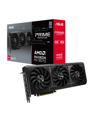 Asus Prime Rx9070 O16G Amd Radeon Rx 9070 16 Gb Gddr6