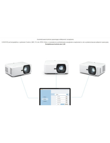 Viewsonic Projektor Laserowy Lsd401Hd