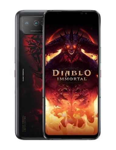Asus Rog Phone 6 Diablo Immortal Edition 17,2 Cm (6.78") Dual Sim Android 12 5G Usb Type-C 16 Gb 512 Gb 6000 Mah Czarny, Czerwon