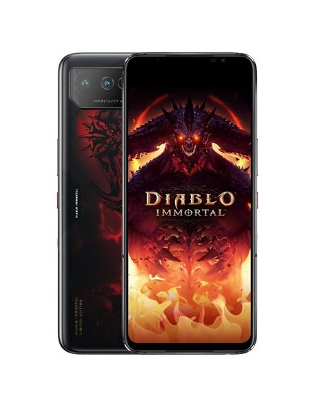 Asus Rog Phone 6 Diablo Immortal Edition 17,2 Cm (6.78") Dual Sim Android 12 5G Usb Type-C 16 Gb 512 Gb 6000 Mah Czarny, Czerwon