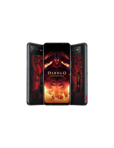 Asus Rog Phone 6 Diablo Immortal Edition 17,2 Cm (6.78") Dual Sim Android 12 5G Usb Type-C 16 Gb 512 Gb 6000 Mah Czarny, Czerwon