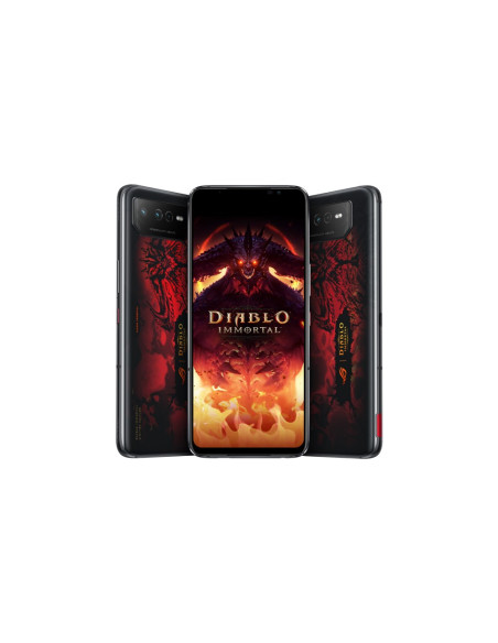 Asus Rog Phone 6 Diablo Immortal Edition 17,2 Cm (6.78") Dual Sim Android 12 5G Usb Type-C 16 Gb 512 Gb 6000 Mah Czarny, Czerwon