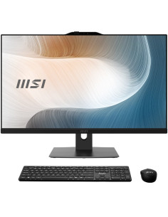Msi Aio Modern Am272P 1M-1293Xeu Core5-120U 27" Ips Led Fhd Non-Touch Anti-Glare 16Gb Ssd512Gb M.2 Ax211 Wifi 6E Noos Black