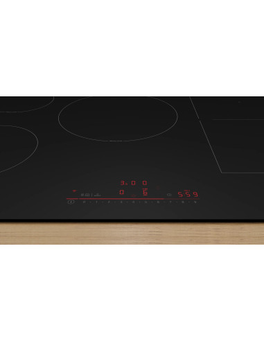 Płyta Indukcyjna Bosch Pvw81Chb1E Serie 6 80 Cm | Powerboost | Combizone | Timer | Czarny Mat | Bezramkowa