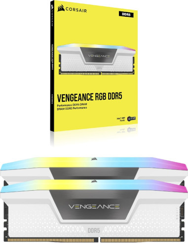 Corsair Vengeance Rgb Cmh32Gx5M2B6000Z30W Moduł Pamięci 32 Gb 2 X 16 Gb Ddr5 288-Pin Dimm