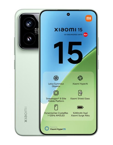 Xiaomi 15 16,1 Cm (6.36") 12 Gb 512 Gb 5240 Mah Zielony