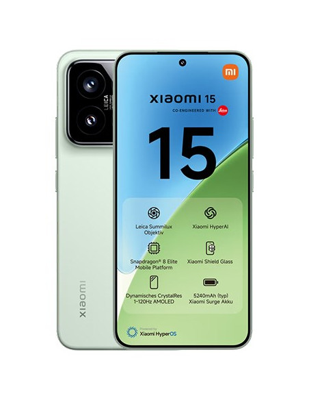 Xiaomi 15 16,1 Cm (6.36") 12 Gb 512 Gb 5240 Mah Zielony