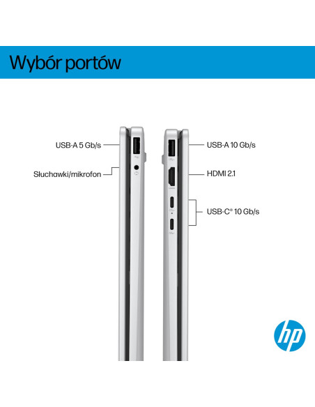 Hp Omnibook 5 Flip 14-Fp0216Nw Core 7 150U 14.0"2K Oled Touch 300Nits Lbl 16Gb Lpddr5 Ssd512 Intel Graphics Cam1080P 68Wh Win11 