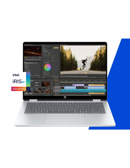 Hp Omnibook 5 Flip 14-Fp0216Nw Core 7 150U 14.0"2K Oled Touch 300Nits Lbl 16Gb Lpddr5 Ssd512 Intel Graphics Cam1080P 68Wh Win11 
