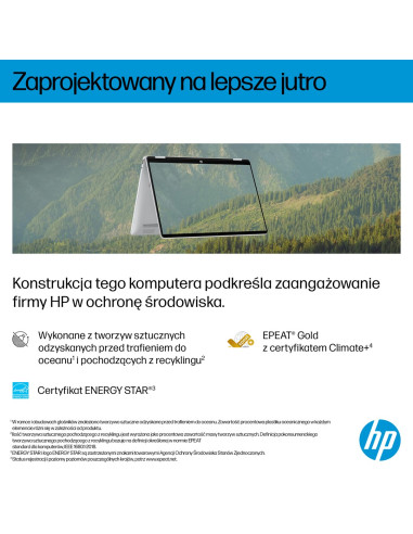 Hp Omnibook 5 Flip 14-Fp0216Nw Core 7 150U 14.0"2K Oled Touch 300Nits Lbl 16Gb Lpddr5 Ssd512 Intel Graphics Cam1080P 68Wh Win11 
