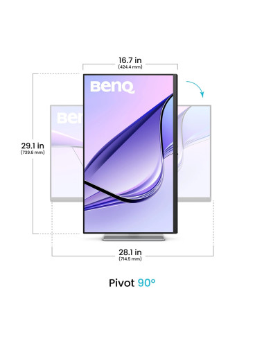 Benq Ma320Up Monitor Komputerowy 80 Cm (31.5") 3840 X 2160 Px 4K Ultra Hd Biały