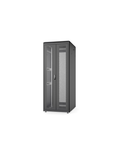 Digitus Szafa Sieciowa Stojąca Unique 19" 42U Rack 800X1000, Drzwi Przód Szyba, Szary, 800Kg