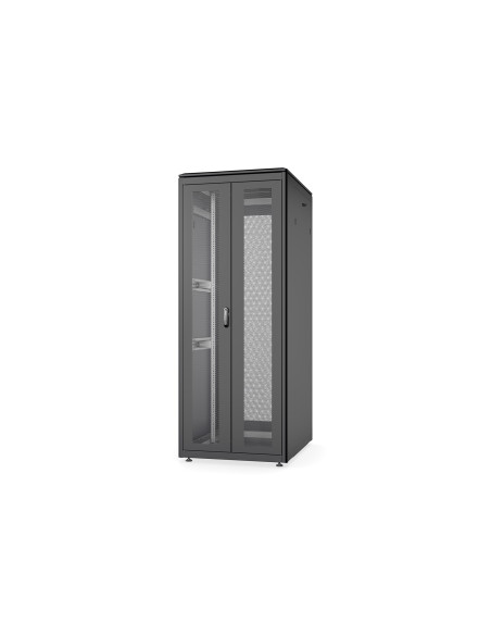 Digitus Szafa Sieciowa Stojąca Unique 19" 42U Rack 800X1000, Drzwi Przód Szyba, Szary, 800Kg