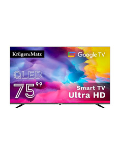 Telewizor Kruger&Matz 75" Qled Uhd Smart Dvb-T2/S2 H.265 Hevc