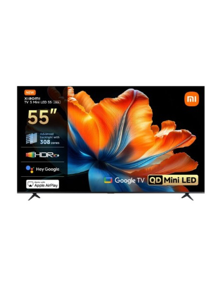 Xiaomi | S Mini Led 2026 | 55 | Smart Tv | Google Tv | 4K Uhd | Dark Grey