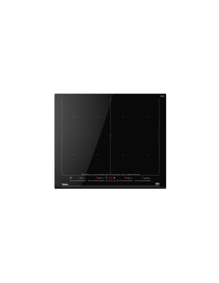 Teka Izf 68700 Mst Bk Czarny Wbudowany 60 Cm Płyta Indukcyjna Strefowa 4 Stref(Y)