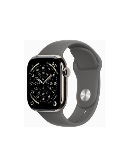 Apple Watch Series 11 Oled 42 Mm Cyfrowy 374 X 446 Px Ekran Dotykowy 5G Tytan Wi-Fi Gps