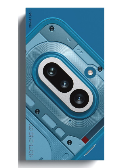 Nothing 4A 17,2 Cm (6.78") Dual Sim Android 16.0 5G 12 Gb 256 Gb 5080 Mah Niebieski