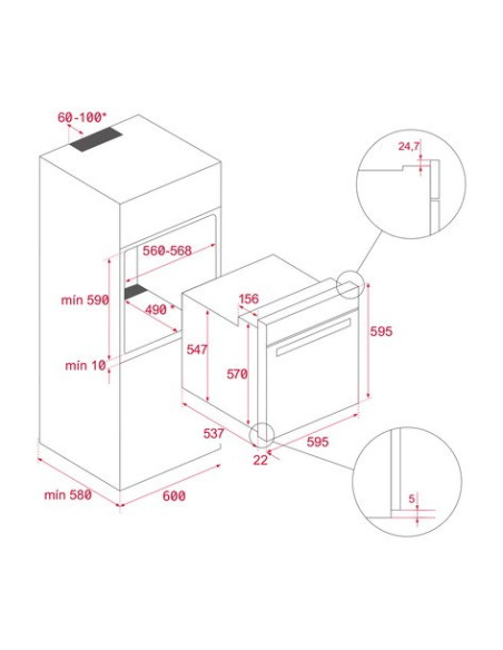 Teka Neo Hsb 6250 P Fbk 71 L 2615 W Czarny
