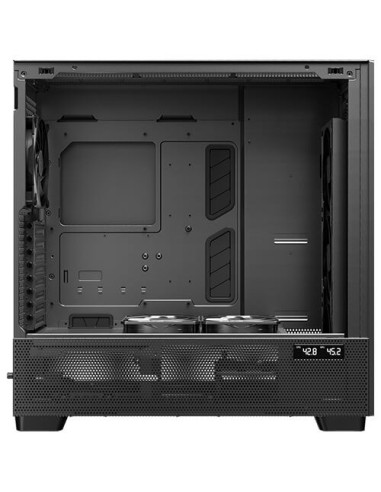 Antec Flux Pro Full Tower Czarny, Drewno