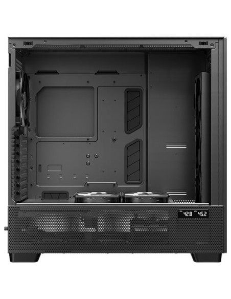 Antec Flux Pro Full Tower Czarny, Drewno