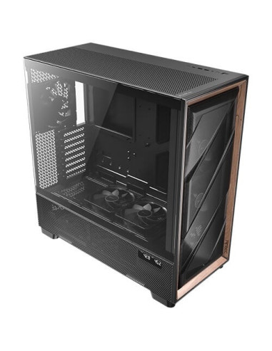 Antec Flux Pro Full Tower Czarny, Drewno