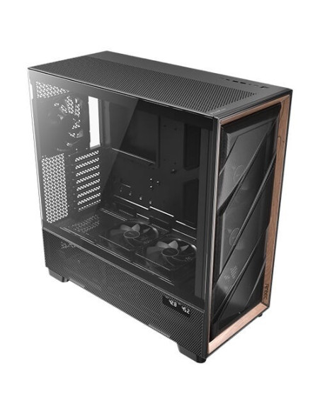 Antec Flux Pro Full Tower Czarny, Drewno