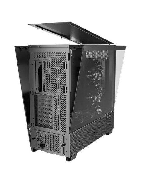 Antec Flux Pro Full Tower Czarny, Drewno