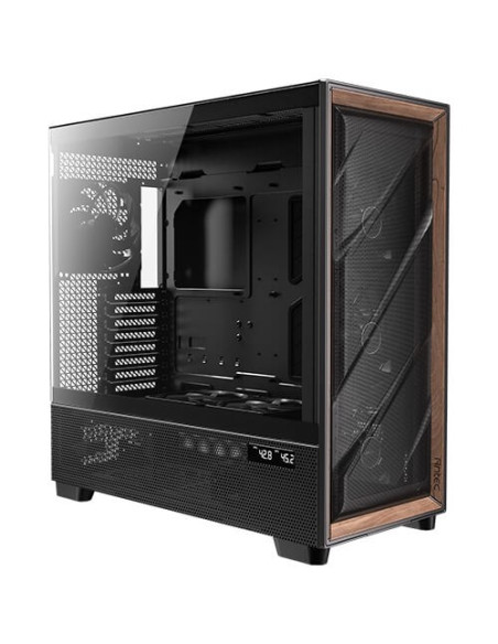 Antec Flux Pro Full Tower Czarny, Drewno