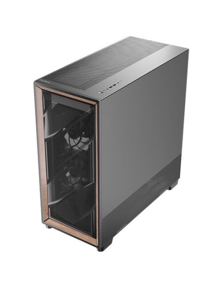 Antec Flux Pro Full Tower Czarny, Drewno