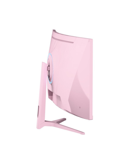 Arozzi Nova 34” Curved Monitor Komputerowy 86,4 Cm (34") 3440 X 1440 Px 4K Ultra Hd Led Różowy