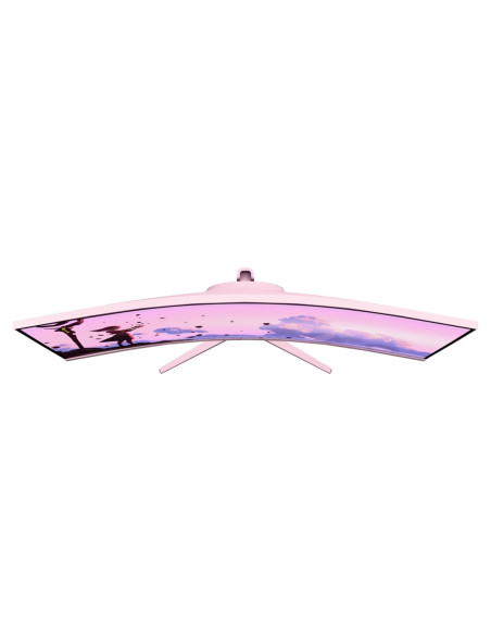 Arozzi Nova 34” Curved Monitor Komputerowy 86,4 Cm (34") 3440 X 1440 Px 4K Ultra Hd Led Różowy