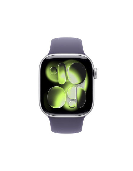 Apple Watch Series 11 Oled 42 Mm Cyfrowy 374 X 446 Px Ekran Dotykowy 5G Srebrny Wi-Fi Gps