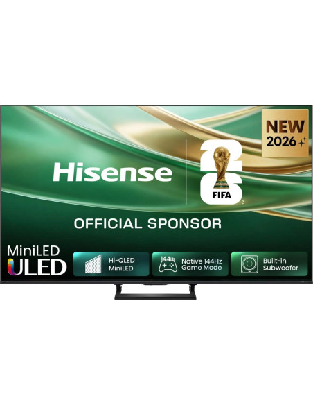 Telewizor Hisense 55E89S Qled 43" 4K Ultra Hd 144Hz Vidaa U9 Dolby Vision Szary