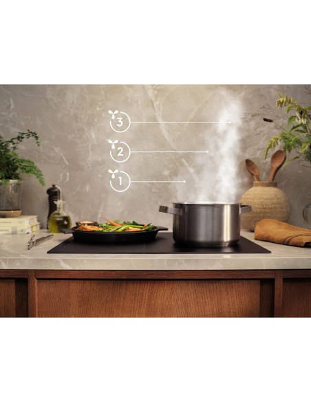 Okap Kominowy Electrolux Lfg825K 80 Cm | 650 M3/H | Hob2Hood | Led | Czarny