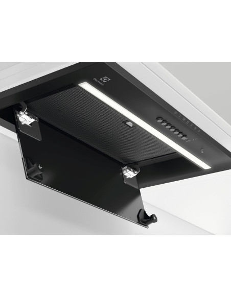 Okap Kominowy Electrolux Lfg825K 80 Cm | 650 M3/H | Hob2Hood | Led | Czarny