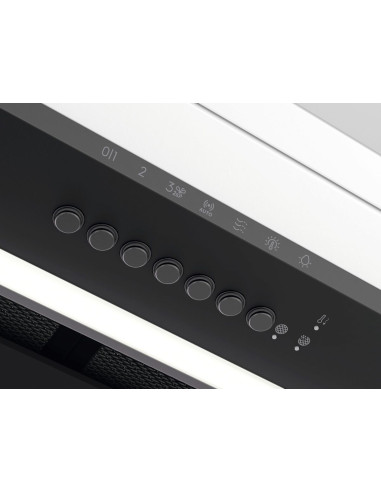 Okap Kominowy Electrolux Lfg825K 80 Cm | 650 M3/H | Hob2Hood | Led | Czarny