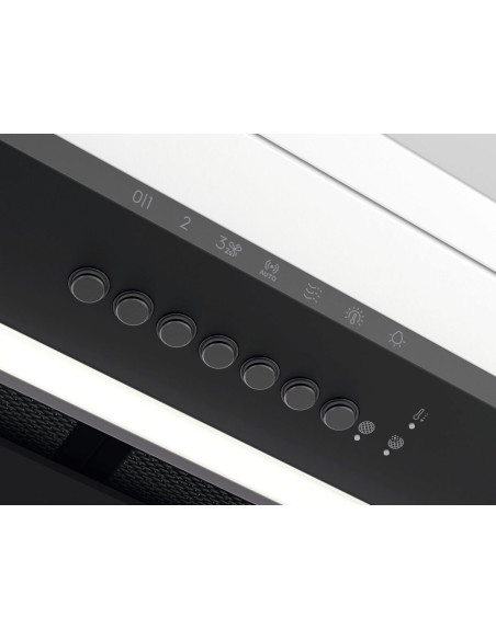 Okap Kominowy Electrolux Lfg825K 80 Cm | 650 M3/H | Hob2Hood | Led | Czarny