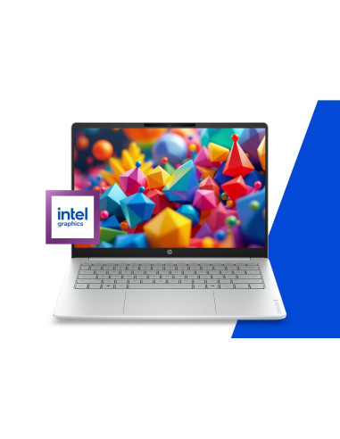 Hp Omnibook 3 14-Hu0012Nwx Core 3 100U 14.0"2K Ips 300Nits Ag 8Gb Ddr5 5200 Ssd256 Intel Graphics Cam1080P 41Wh Win11 Glacier Si